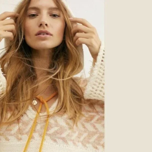 Free People Coastline Hoodie Med NWT - Picture 3 of 8